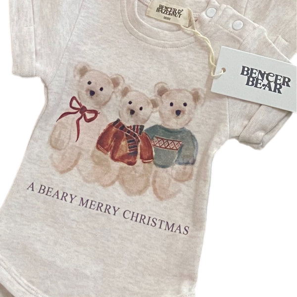 Beary Merry Christmas Bodysuit