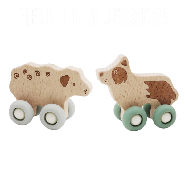 Ecowheels Farm Movers - Sheep & Dog