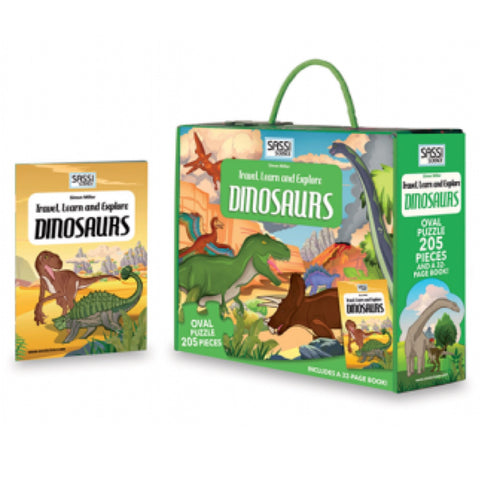 Learn and Explore Puzzle - Dinosaurs