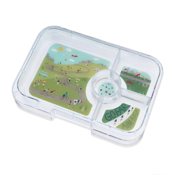 YUMBOX Tapas 4 Compartment - Interchangeable Tray - Rourke & Henry Kids Boutique