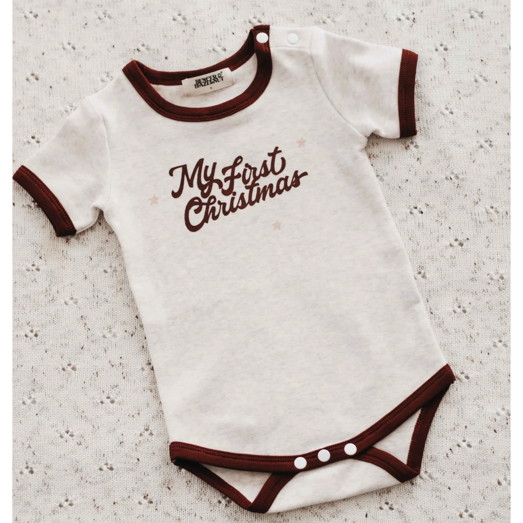 My First Christmas Bodysuit