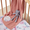 Lilac Skies Fitted Cot Sheet