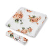 Snuggle Hunny Kids - Baby Jersey Wrap Set Rosebud