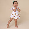Sunflower Short Sleeve Organic Dress