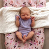 Jacaranda Short Sleeve Organic Bodysuit