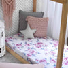 Lilac Skies Fitted Cot Sheet