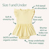 Sunlight Short Sleeve Organic Dress