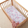 Lilac Skies Fitted Cot Sheet
