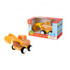 Wooden Vehicle - Friction Digger with Light