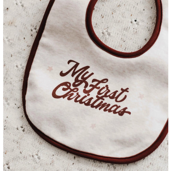 My First Christmas Bib