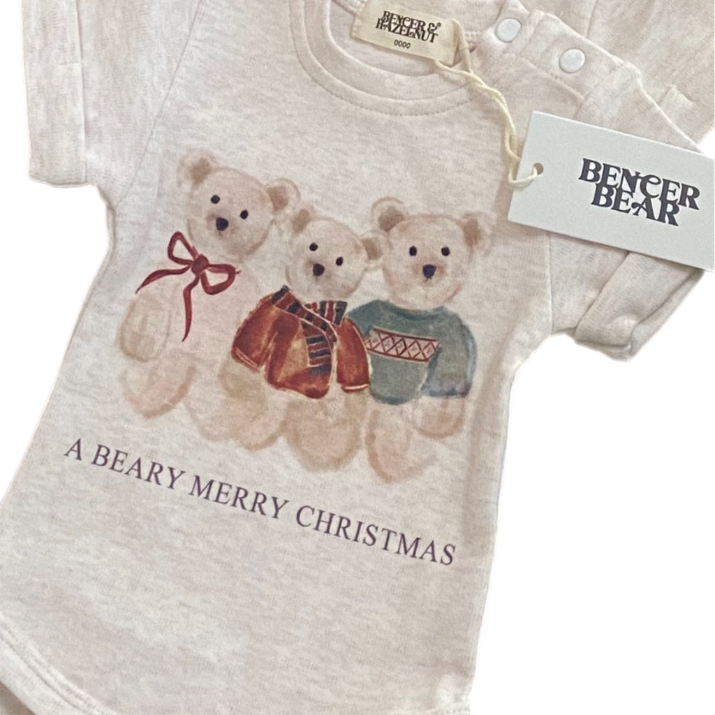 Beary Merry Christmas Bodysuit