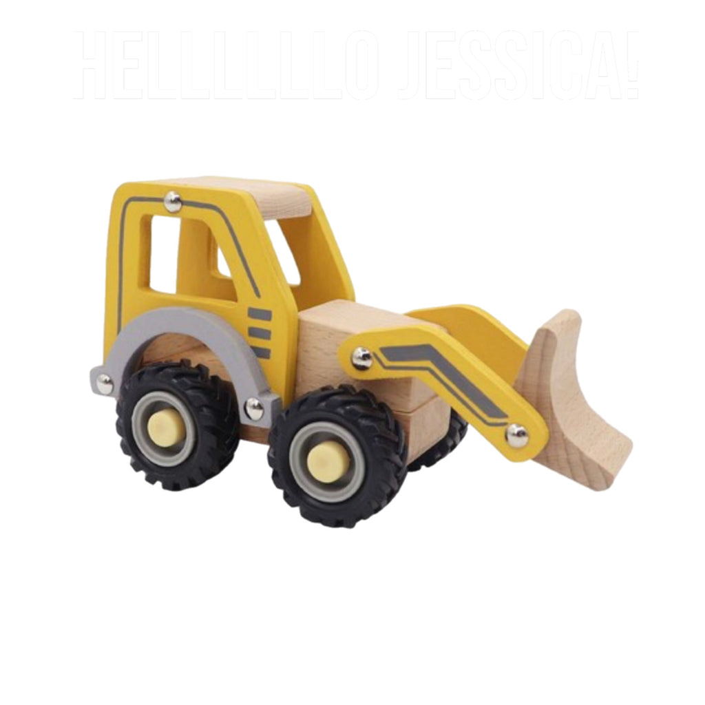 Wooden Vehicle - Bulldozer