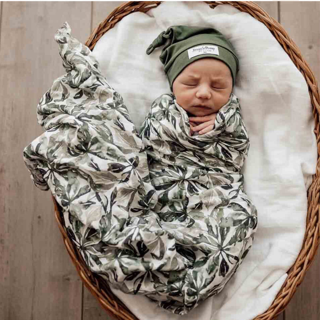 Snuggle Hunny Kids - Evergreen Baby Organic Muslin Wrap