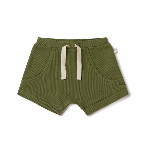 Snuggle Hunny Kids - Olive Shorts