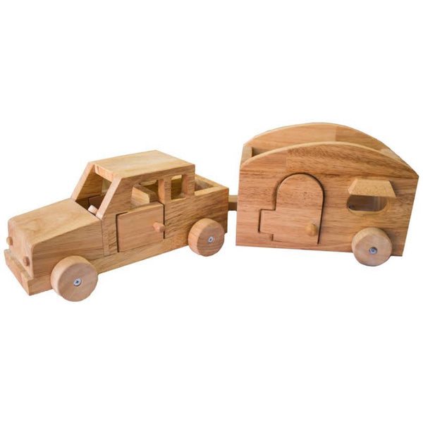 Wooden Camper Van