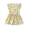 Sunny Citrus Short Sleeve Organic Dress