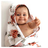 Snuggle Hunny Kids - Organic Hooded Baby Towel Rosebud