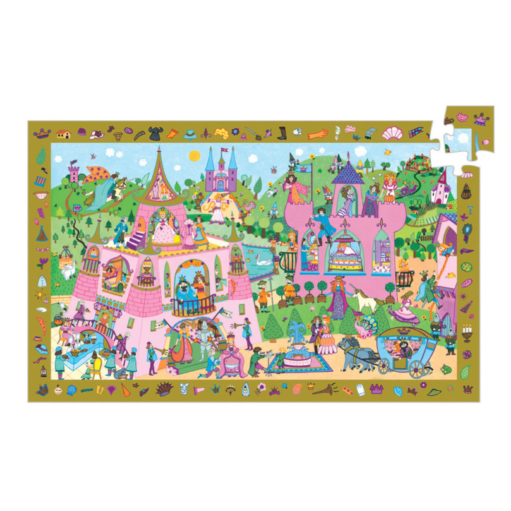 Djeco Puzzle - Princess 54 piece - Rourke & Henry Kids Boutique
