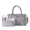 Isoki Nappy Bag Double Zip Satchel - Portsea - Rourke & Henry Kids Boutique