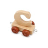 Wooden Name Train Letters - Rourke & Henry Kids Boutique