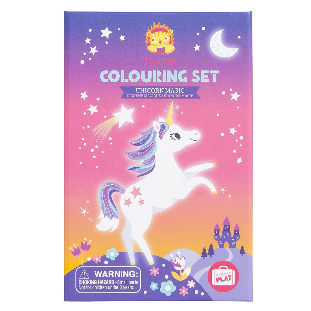 TIGER TRIBE Colouring Set - Unicorn - Rourke & Henry Kids Boutique