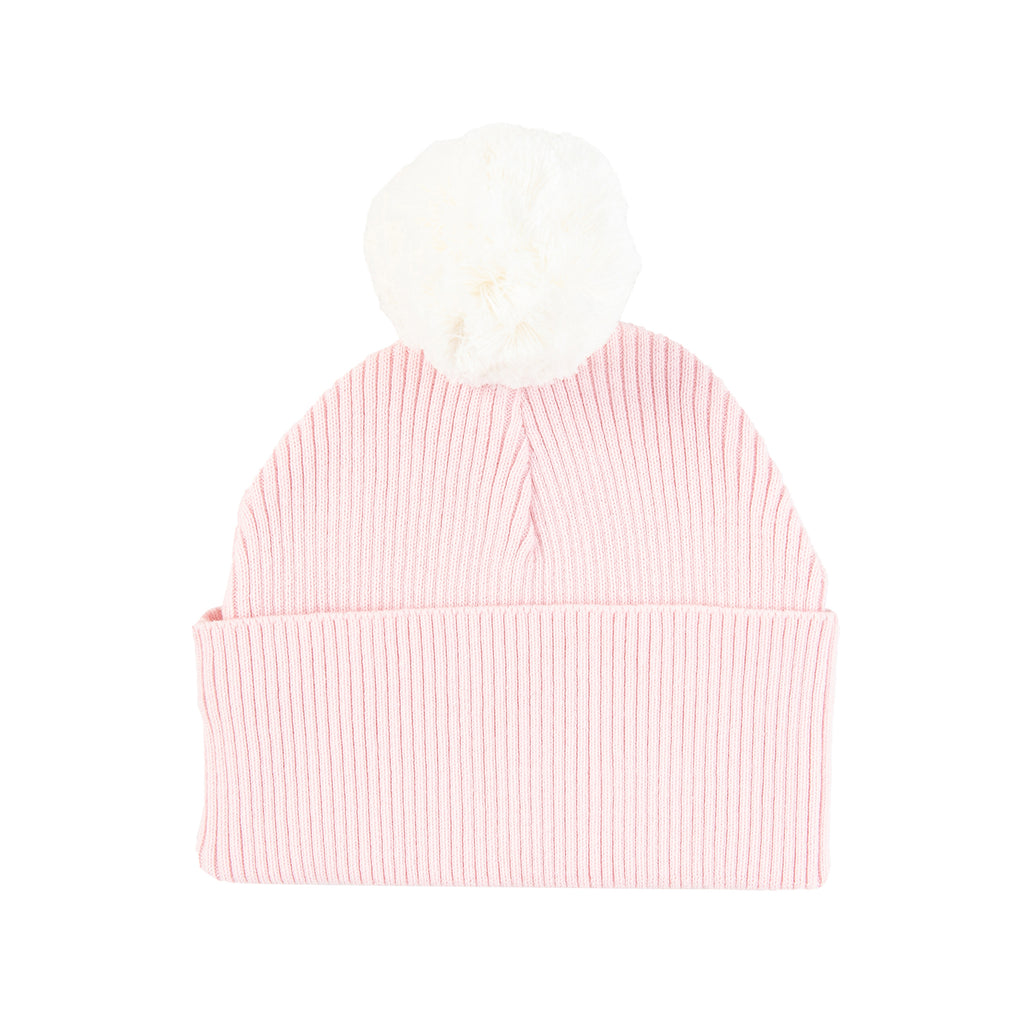 Tiny Twig -  Pom Pom Beanie Soft Pink - Rourke & Henry Kids Boutique