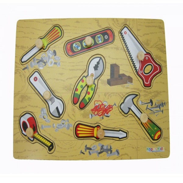 Wooden Tools Puzzle - Rourke & Henry Kids Boutique