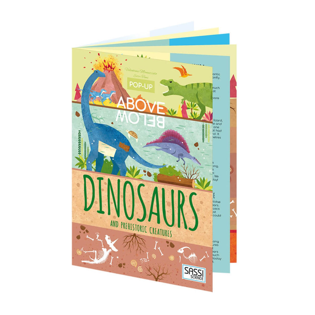 Pop Up Book - Above and Below Dinosaurs - Rourke & Henry Kids Boutique