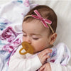 Snuggle Hunny Kids - Velvet Petite Bow Mauve