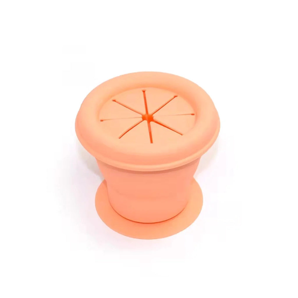 OB Designs - Silicone Snack Cup Peach