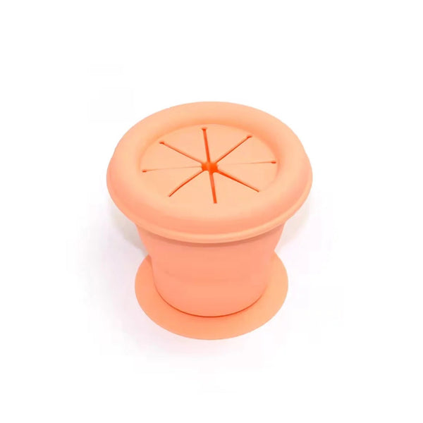 OB Designs - Silicone Snack Cup Peach