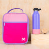 MontiiCo Insulated Lunch Bag - Colour Block Pink