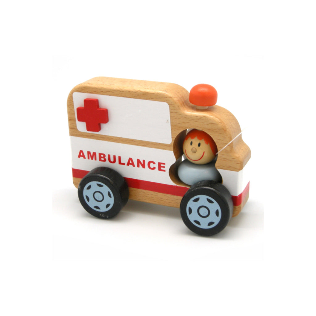 Wooden Vehicle - Emergency Vehicles