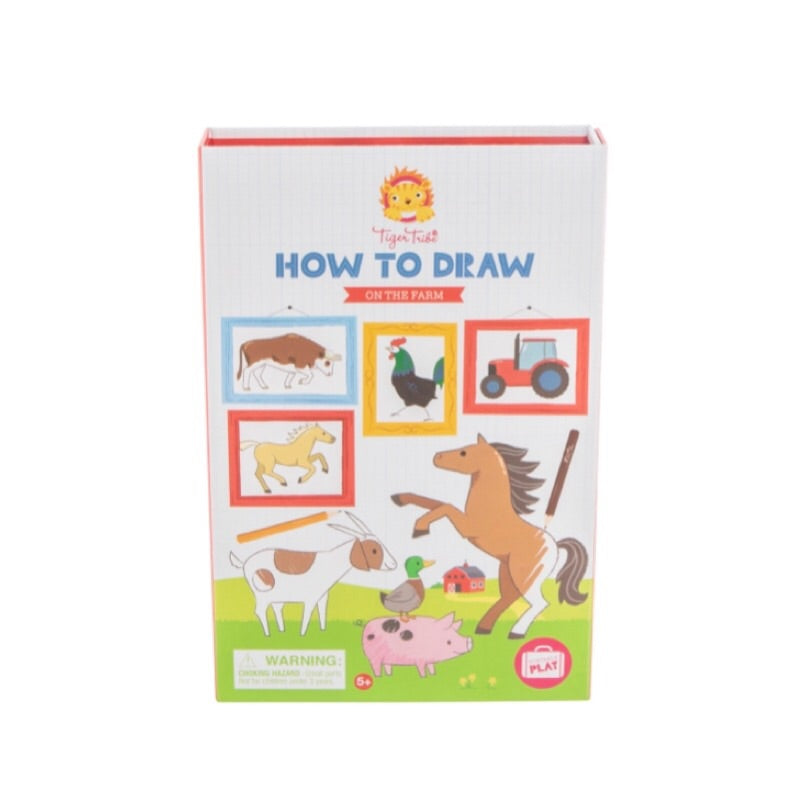 TIGER TRIBE How to Draw - On the Farm - Rourke & Henry Kids Boutique