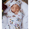 Snuggle Hunny Kids - Baby Jersey Wrap Set Boho Posy