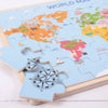 Bigjigs - Large Tray Puzzle World
