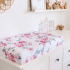 Snuggle Hunny Kids - Bassinet Sheet/Change Mat Cover Lilac Skies