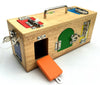 Wooden Activity Lockbox - Large - Rourke & Henry Kids Boutique