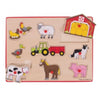 Bigjigs - Lift Out Puzzle Farm