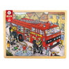 Bigjigs - Large Tray Puzzle Fire Engine