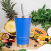 MontiiCo Insulated Smoothie Cup Original - 450ml Blueberry