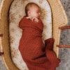 Snuggle Hunny Kids - Umber Diamond Knit Blanket