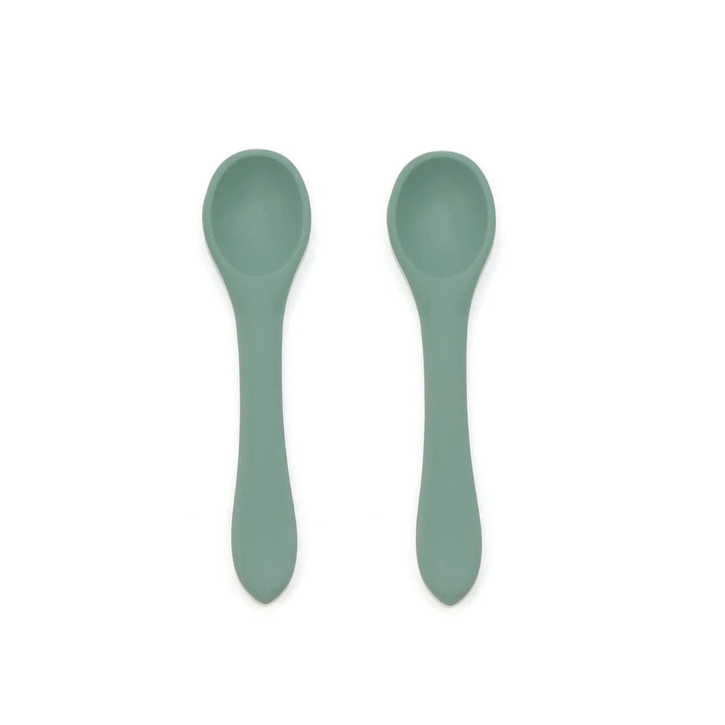 OB Designs - Silicone Baby Spoon 2 pack Ocean