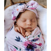 Snuggle Hunny Kids - Floral Kiss Baby Jersey Wrap Set