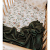 Snuggle Hunny Kids - Olive Diamond Knit Blanket