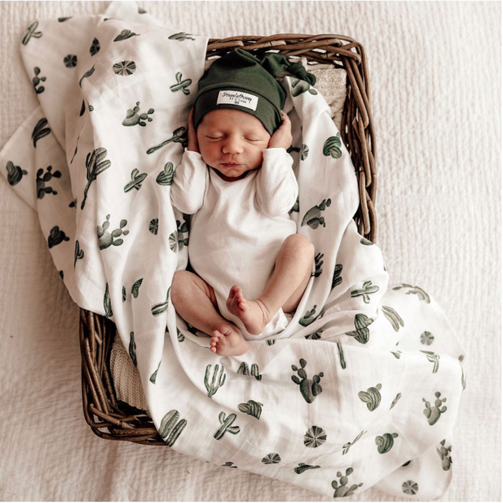 Snuggle Hunny Kids - Organic Muslin Wrap Cactus