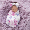 Snuggle Hunny Kids - Baby Jersey Wrap Set Lilac Skies