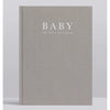 Baby Journal - Birth to Five Years Grey