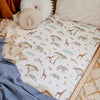Snuggle Hunny Kids - Fitted Cot Sheet Safari