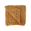 Crotchet Ripple Blanket Cinnamon
